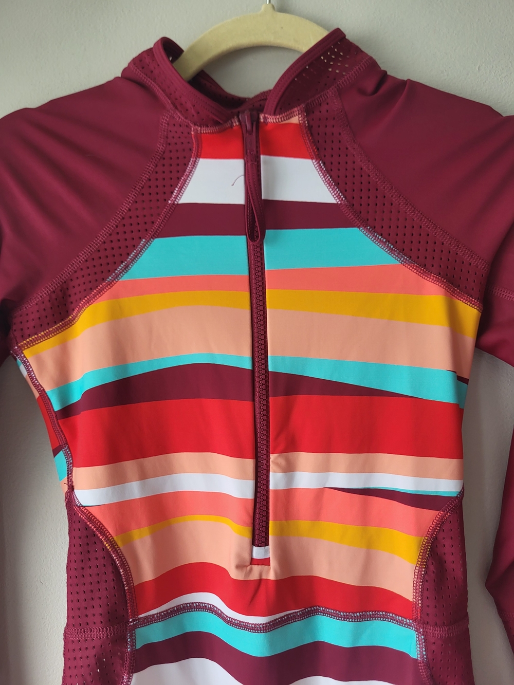 Body Glove Paradise Paddle Suit Long-Sleeve One-Piece SPF Colorful Swimsuit - Picture 7 of 16